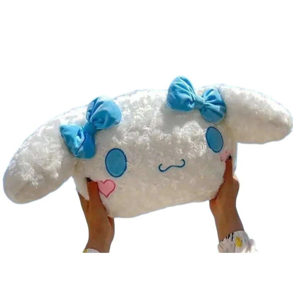 Sanrio Cinnamoroll Plush Pillow Cushion Blue Bows White Fluffy‎ Kawaii